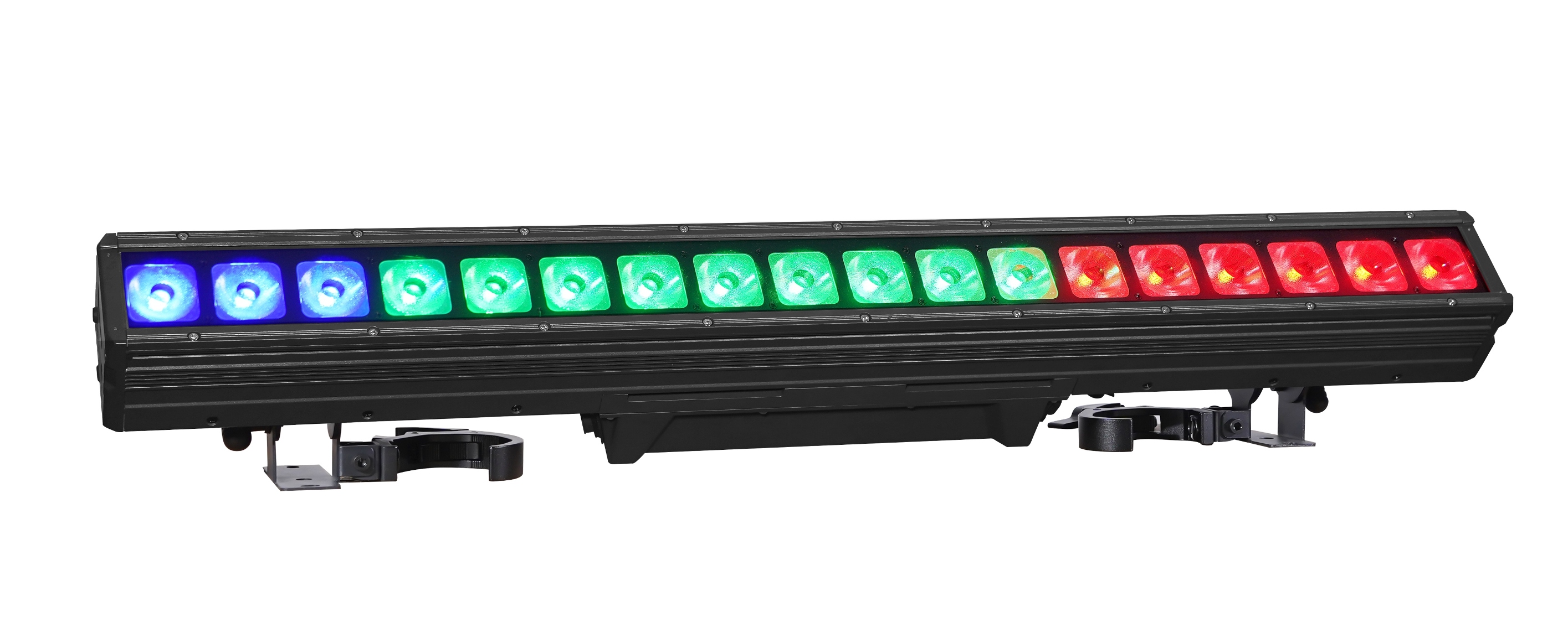 Wall wash light:18x20w RGBW LEDs, Pixel Tech, Artnet, IP65 outdoor